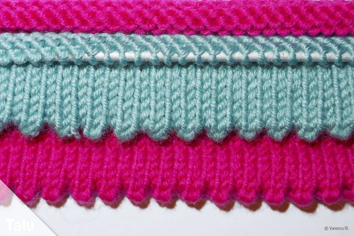 Mäusezähnchen stricken