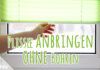 Plissee anbringen ohne bohren