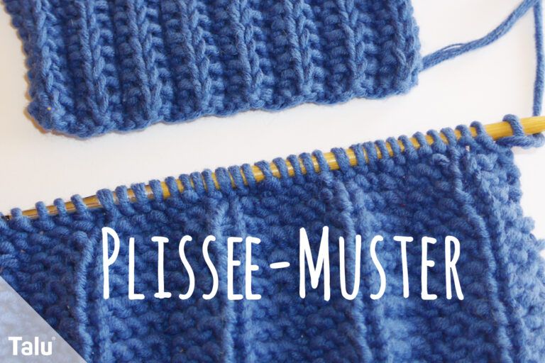 Plissee stricken