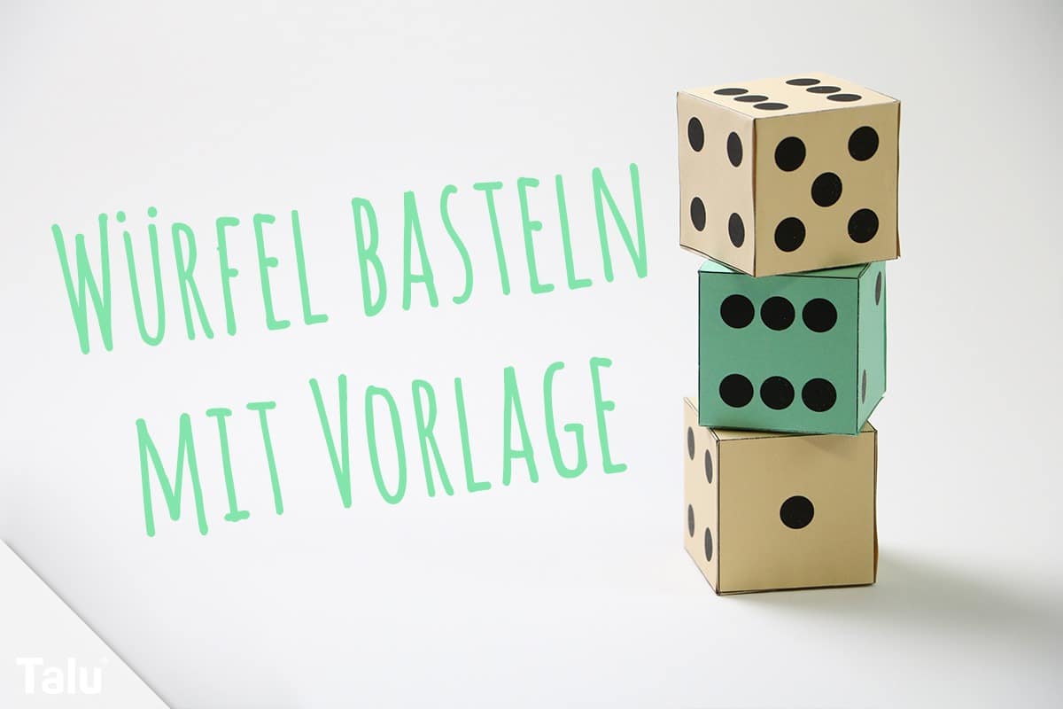 Würfel basteln