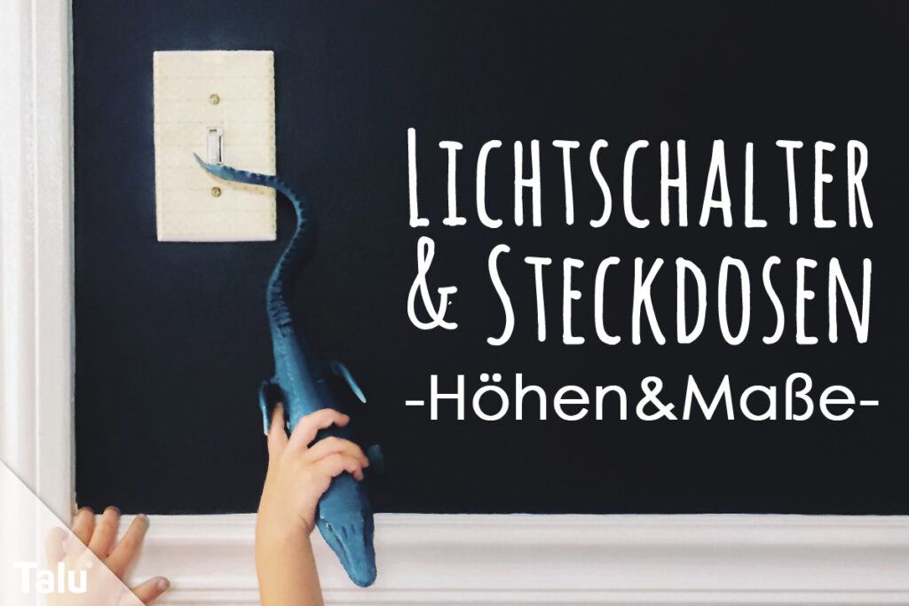 Lichtschalter und Steckdosen