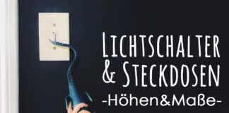 Lichtschalter und Steckdosen