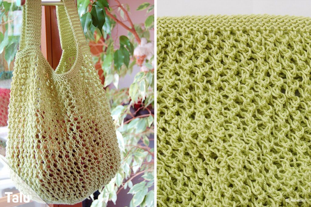 Einkaufsnetz stricken