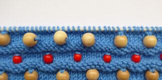 Perlen einstricken
