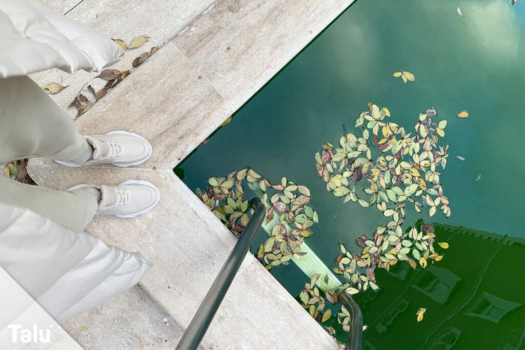 Darf man den Pool mit Brunnenwasser füllen?