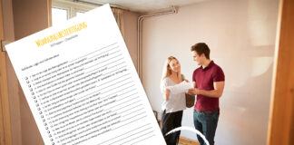 Wohnungsbesichtigung Checkliste