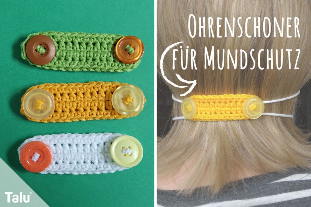 Ohrenschoner für Mundschutz