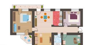 Zimmer einer Wohnung