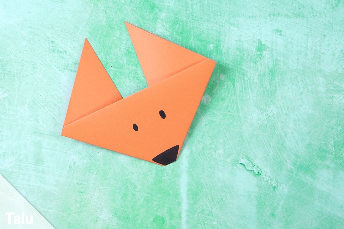 Origami Fuchs falten