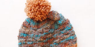 Mütze mit Bommel