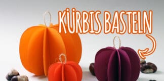 Kürbis basteln