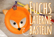 Fuchs Laterne basteln