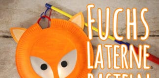 Fuchs Laterne basteln