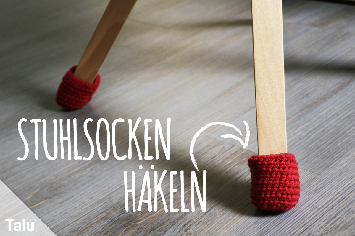 Stuhlsocken häkeln