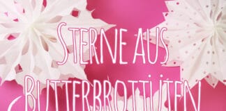 Sterne aus Butterbrottüten