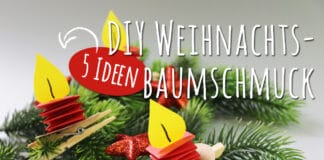 Weihnachtsbaumschmuck basteln