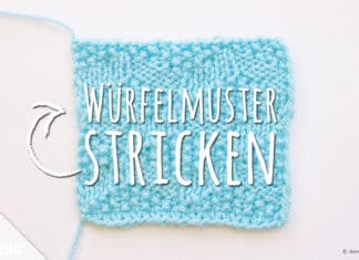 Würfelmuster stricken