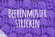Beerenmuster stricken