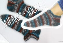 Sneaker-Socken stricken