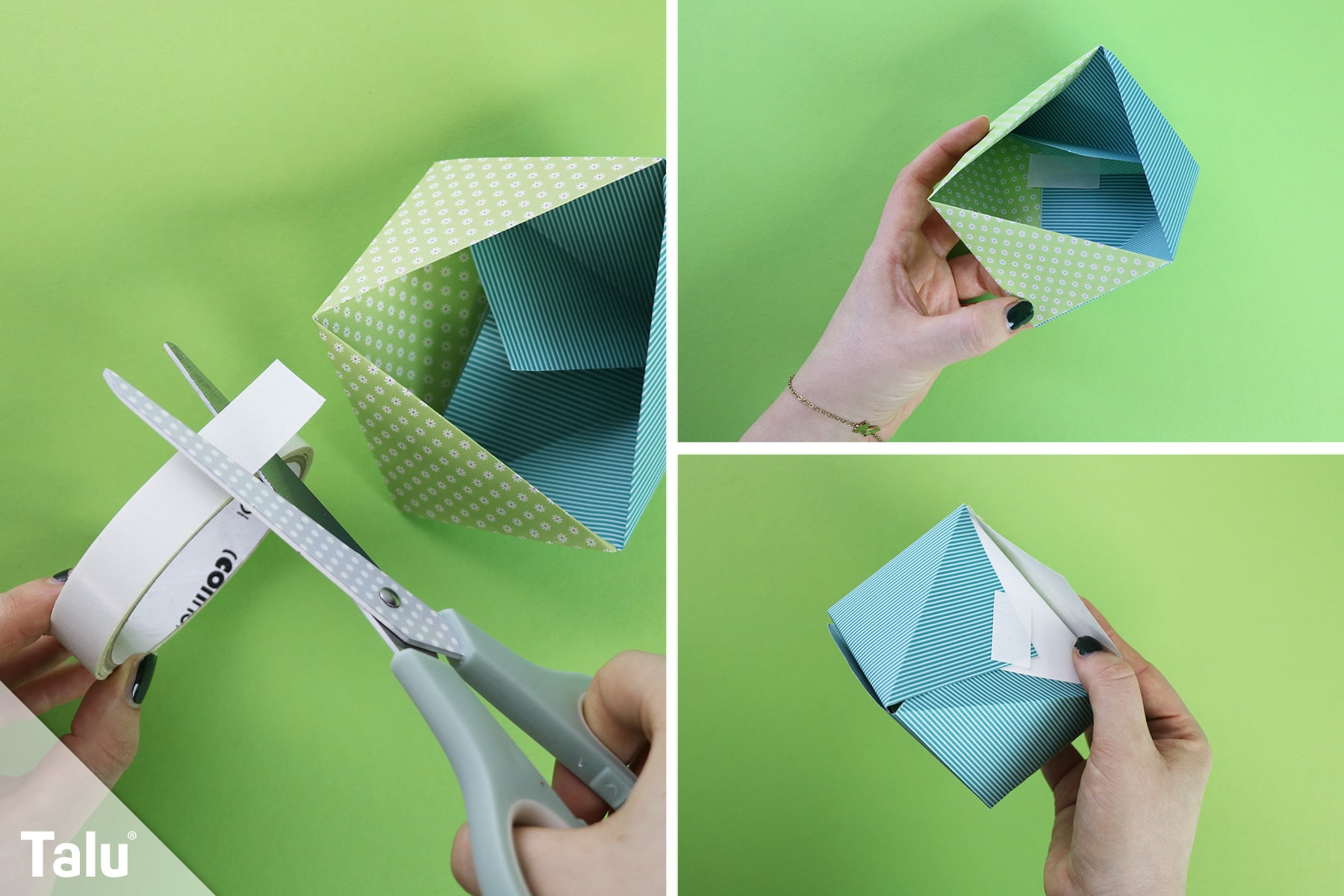 Origami-Korb