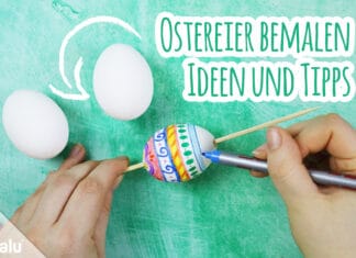 Ostereier bemalen