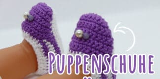 Puppenschuhe häkeln