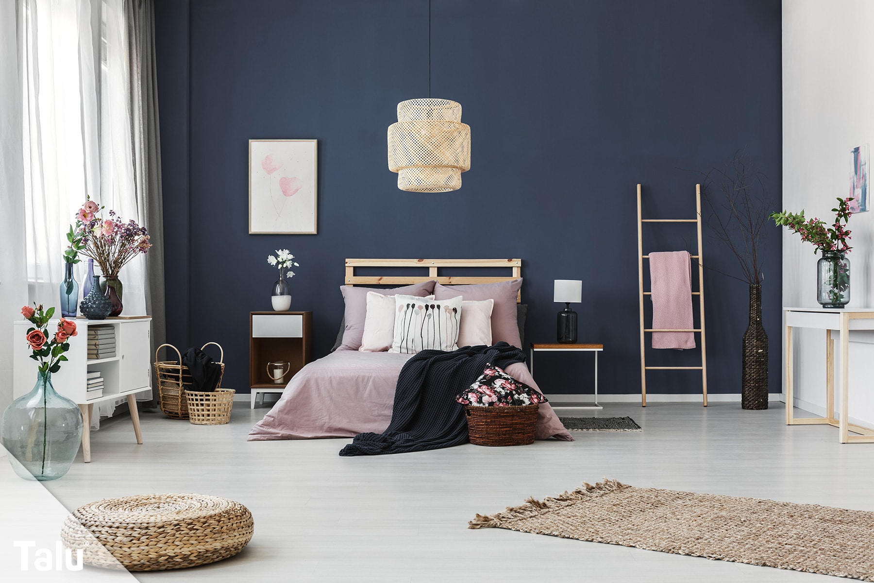 schlafzimmer wandfarbe: 30 perfekte farben & kombinationen - talu.de