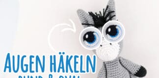 Augen häkeln