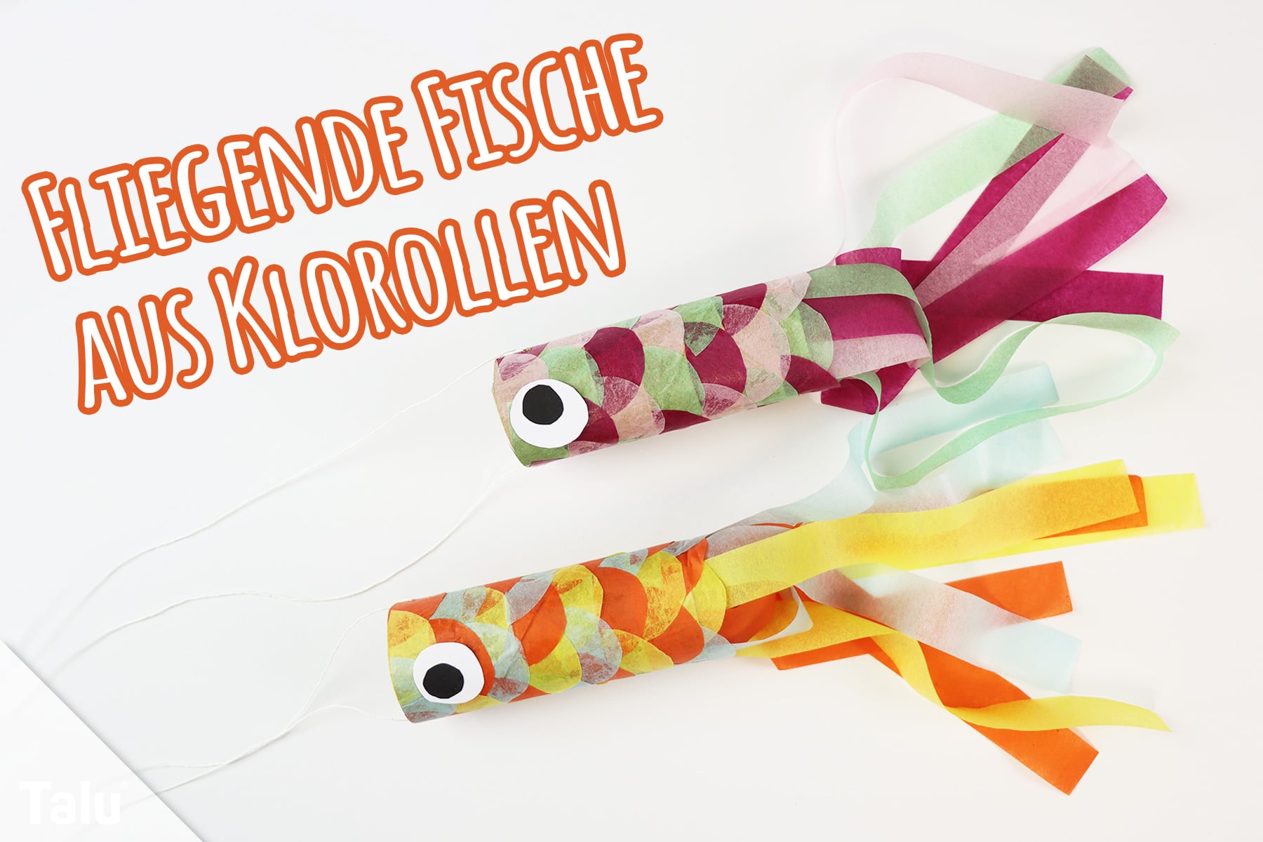 Fliegende Fische basteln