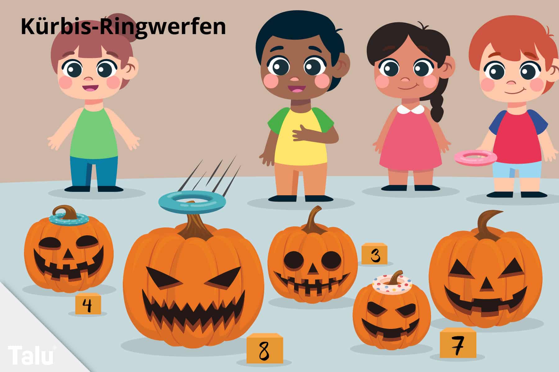 Halloween-Spiele für Kinder