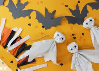 Halloween Girlanden basteln