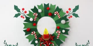 Adventskranz basteln