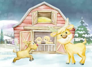 Winterliche Gute-Nacht-Geschichte