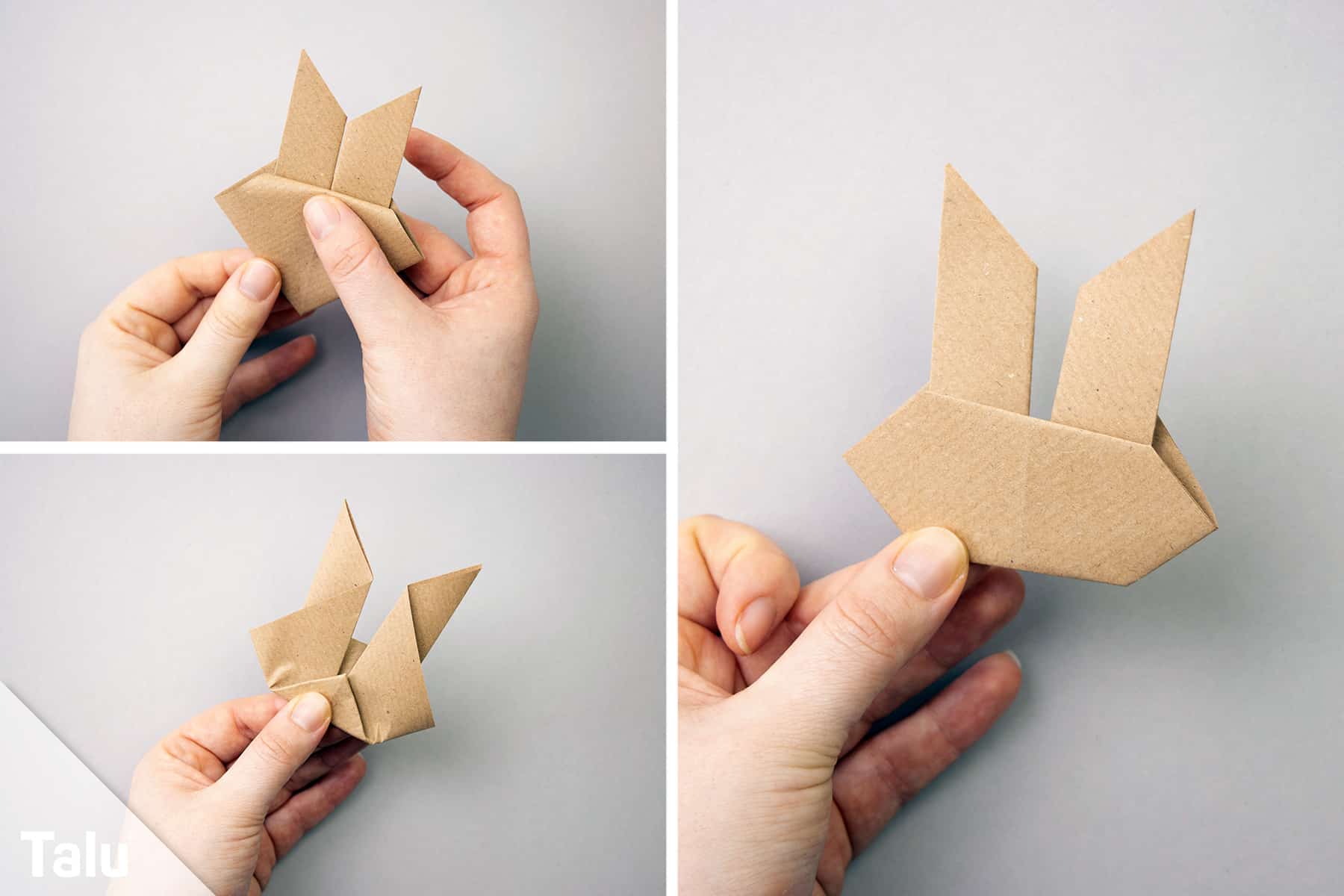 Origami Hase falten