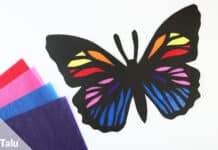 Schmetterling basteln