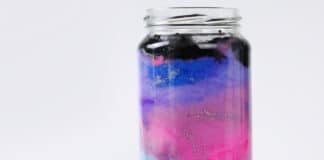 Galaxie im Glas