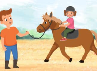 Kindergeschichte übers Reiten