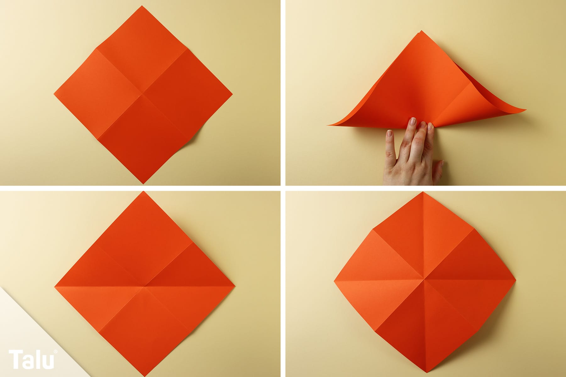Origami Blumentopf
