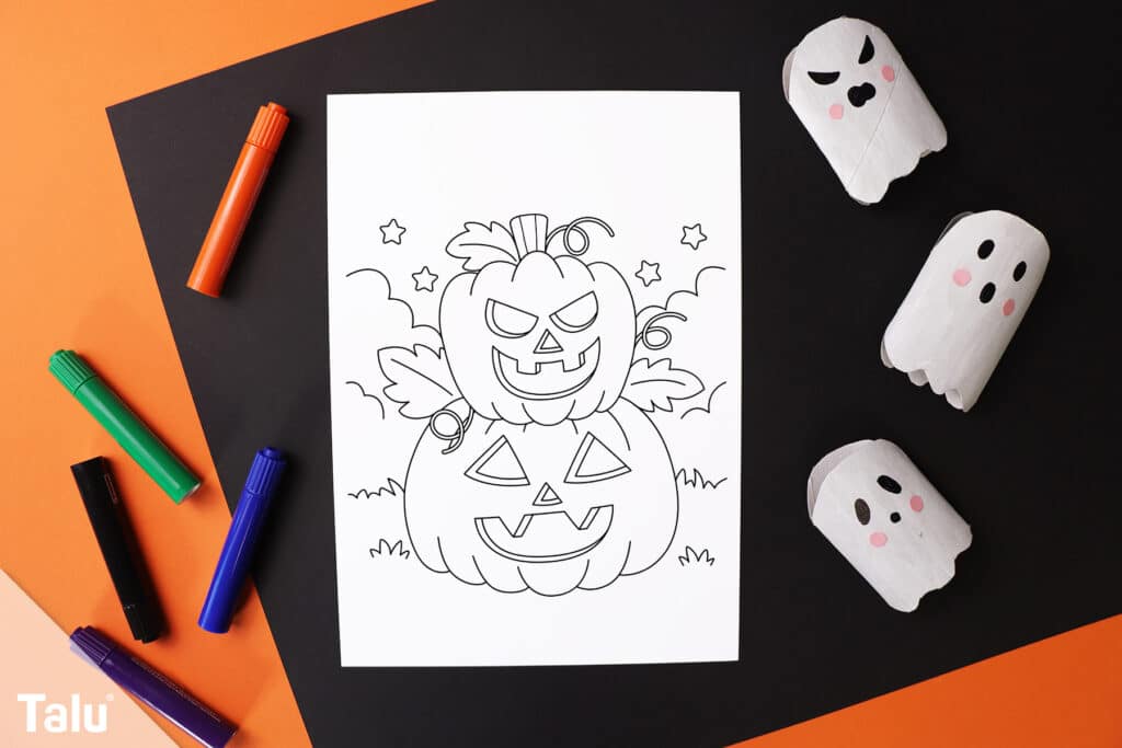 Ausmalbilder für Halloween