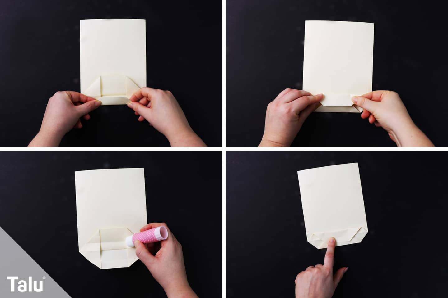 Countdown-Tüten für Silvester basteln | Vorlagen zum Ausdrucken - Talu.de