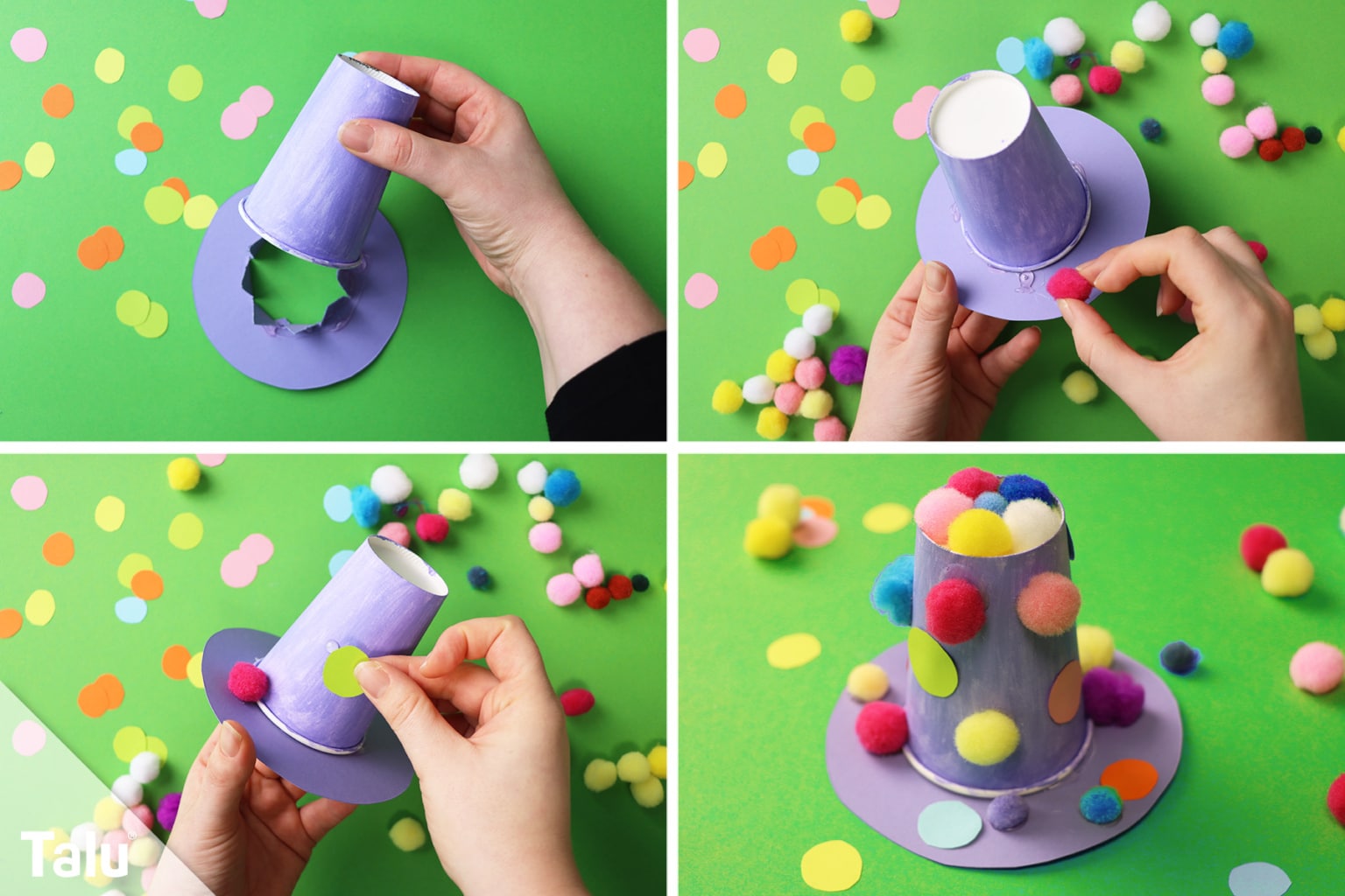  An Karneval basteln in der Kita 