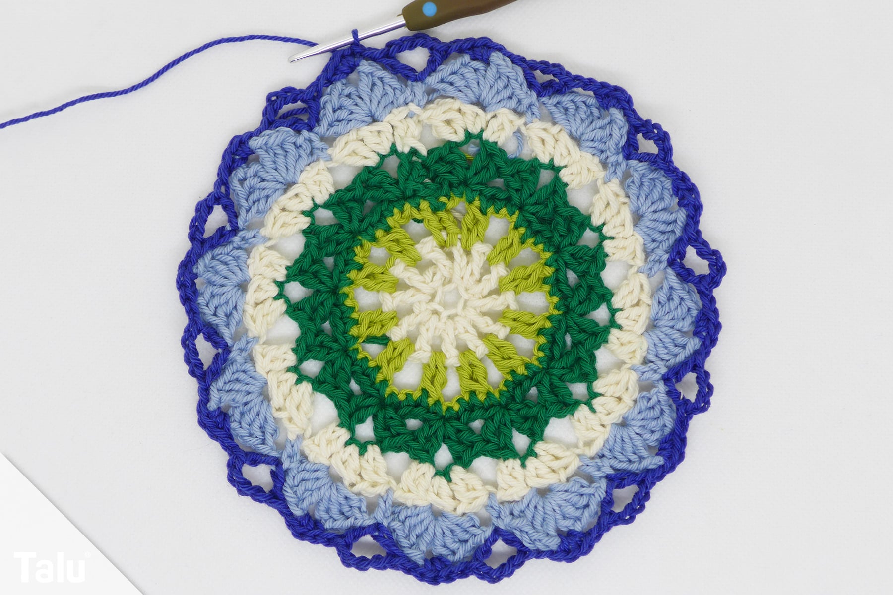 Mandala Granny Square häkeln