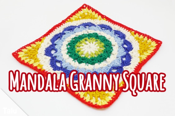 Mandala Granny Square häkeln