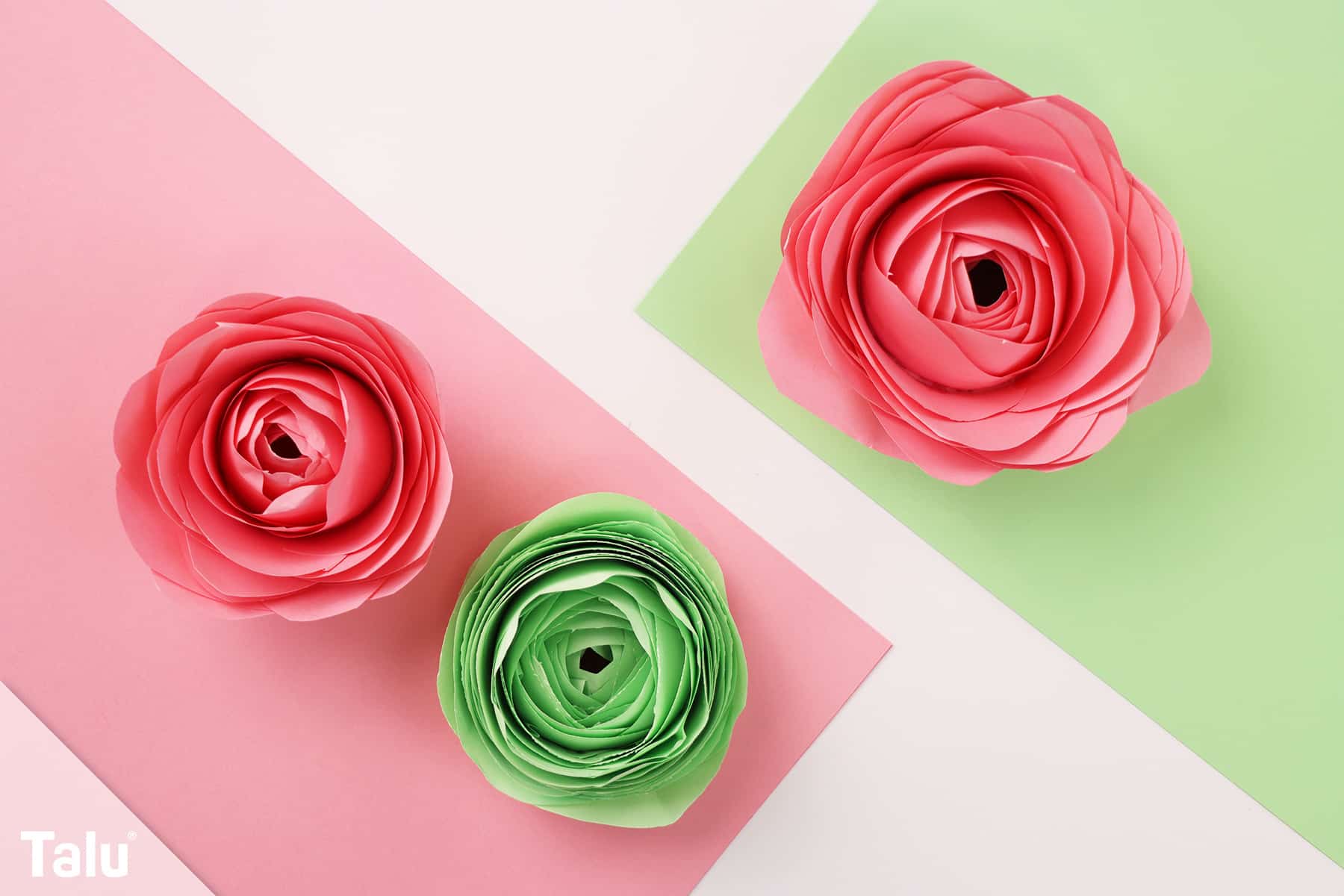 Blüte basteln