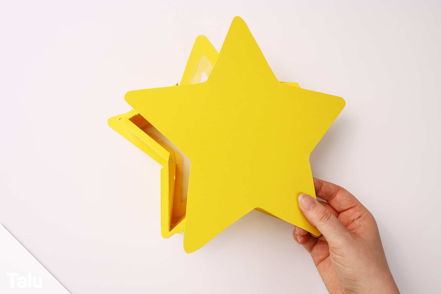 Papierstern basteln
