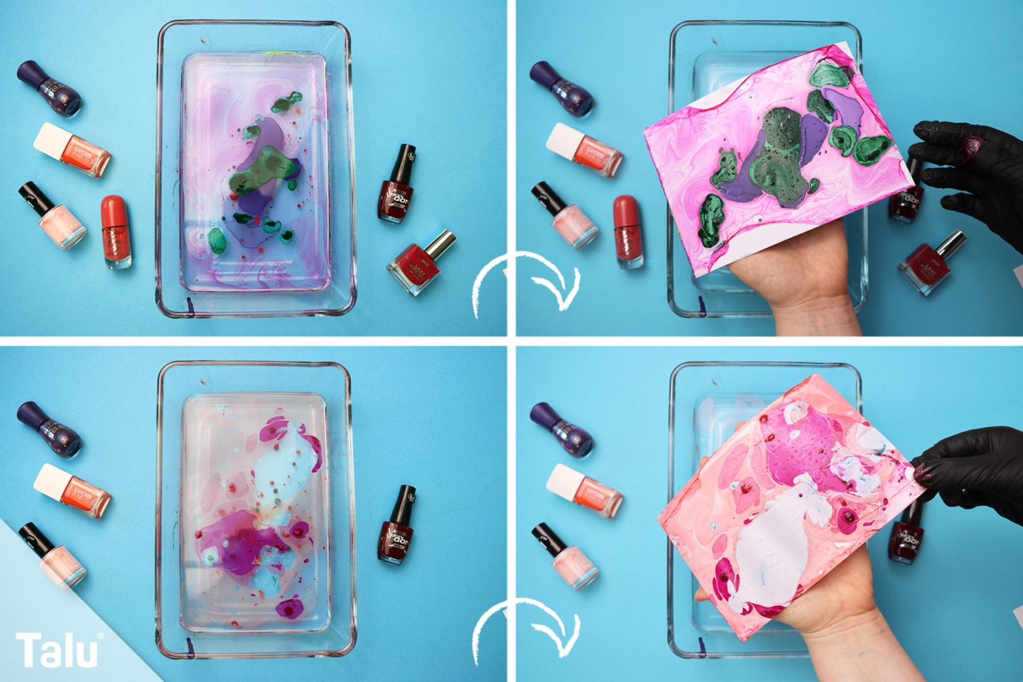 Marmorieren Mit Nagellack