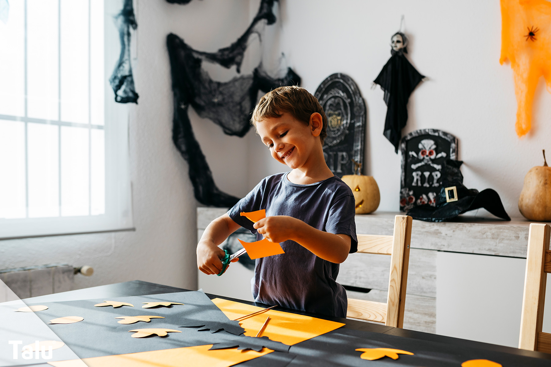 Halloween Bastelideen mit Kindern