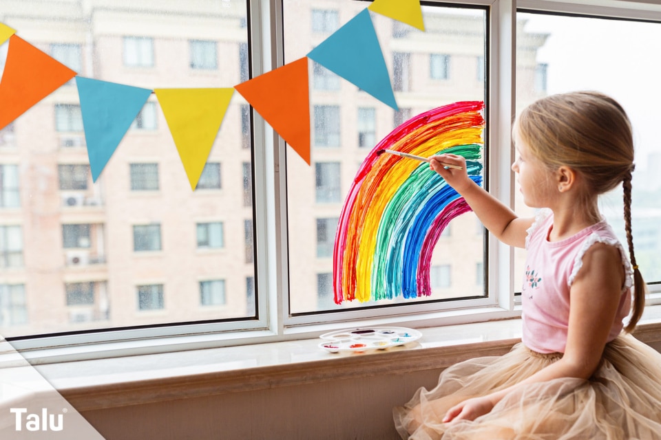  Foto zu Fensterdeko für Fasching basteln 