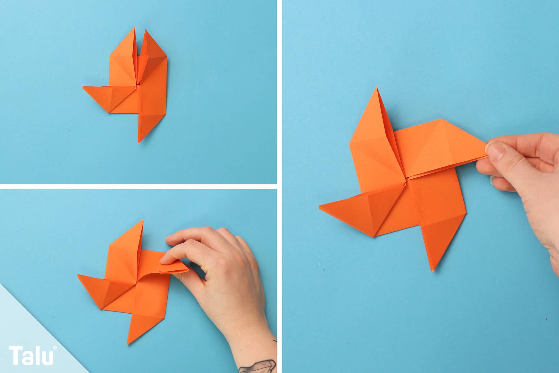 Papier-Windrad