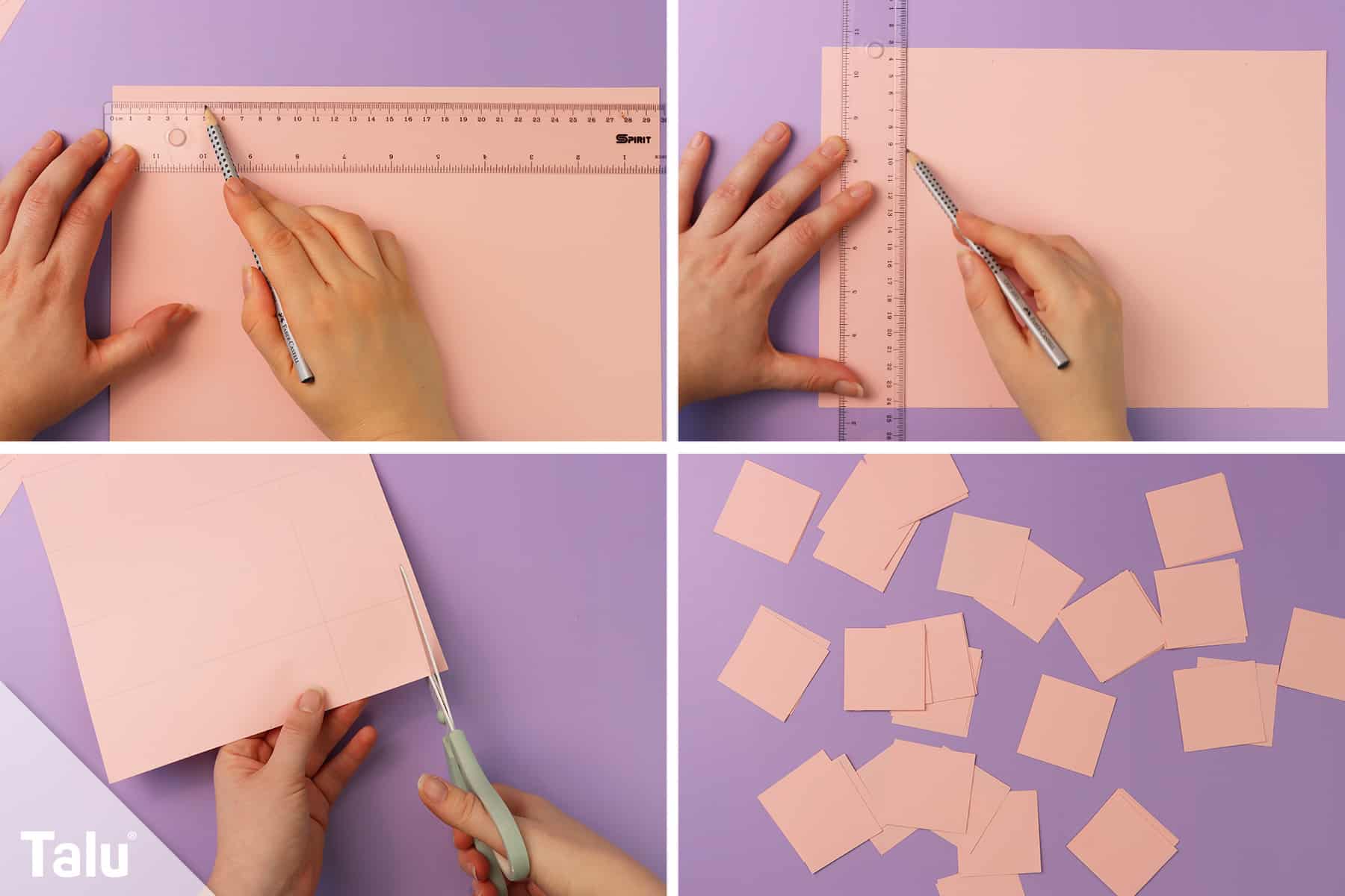 Papier zuschneiden